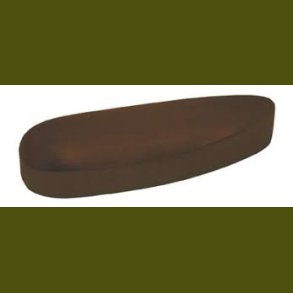 Gummi bagkappe 25 mm brun