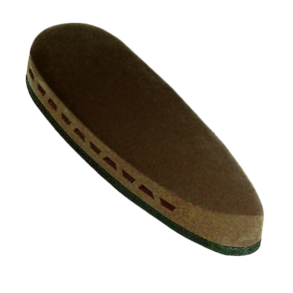 Gummi bagkappe ventileret 17mm brun