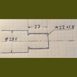 Sauer Barrel Adaptor new match model