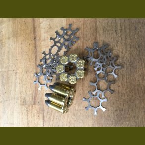 10 stk 7. skuds Moonclips cal.9x19 Smith & wesson model 986