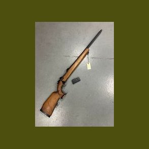 Mauser 98 cal 6,5x55  med flutet match pibe og S&L bundmetal til lse magasiner