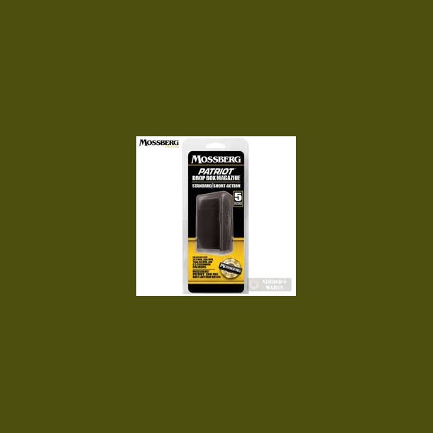 mossberg Patriot &amp; 4x4   5skuds magasin 308 familien 