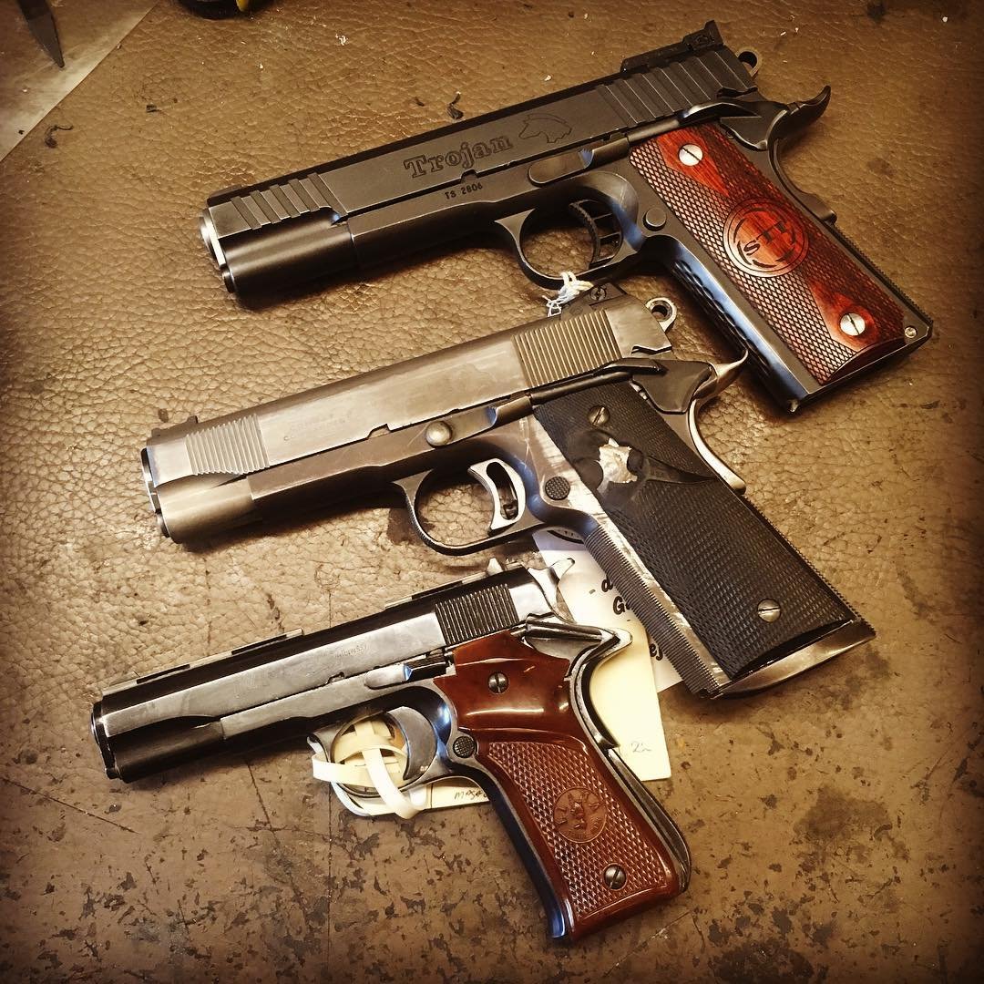 Pistoler /revolver ( Brugte ) - A.H.Larsen